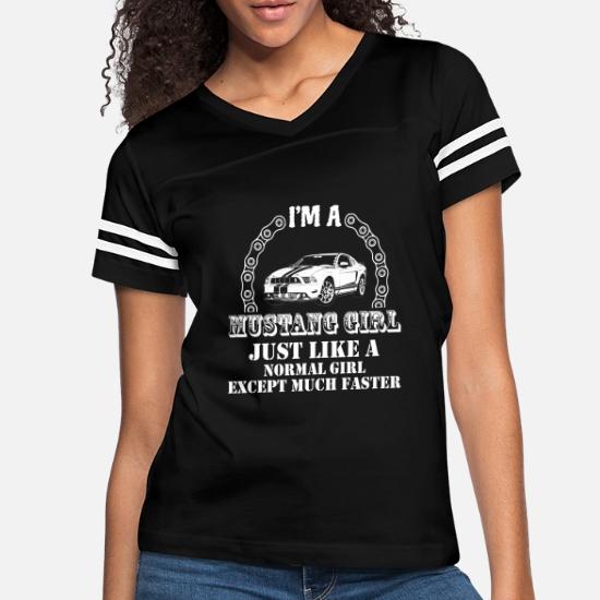 mustang t shirt women's